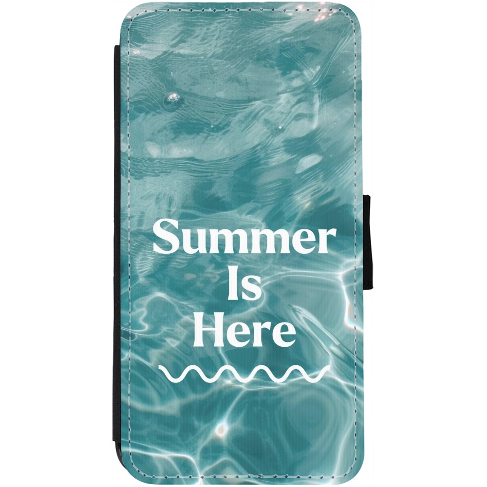 iPhone 13 Case Hülle - Wallet schwarz Summer 2025 Summer is here