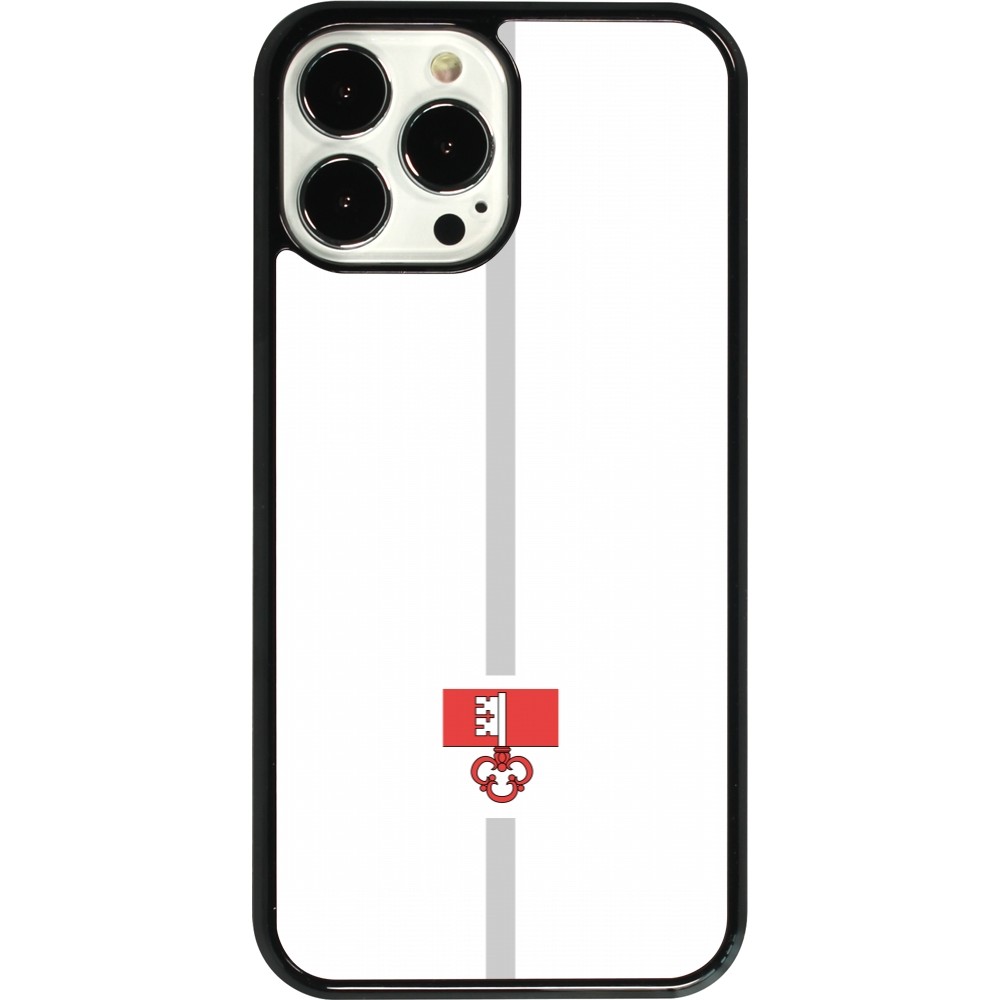 iPhone 13 Pro Max Case Hülle - Kanton OW weiss