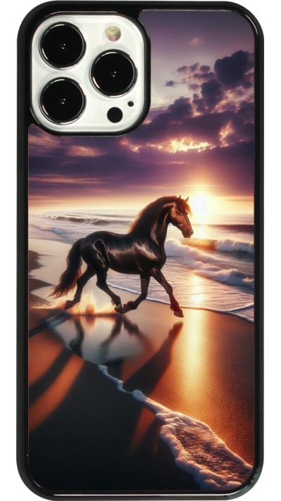 iPhone 13 Pro Max Case Hülle - Pferd majestätisch Strand