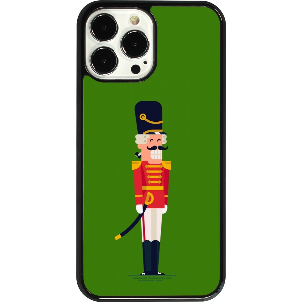 iPhone 13 Pro Max Case Hülle - Christmas 25 Nutcracker Green