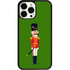 iPhone 13 Pro Max Case Hülle - Christmas 25 Nutcracker Green