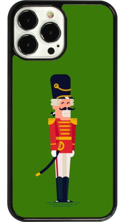 iPhone 13 Pro Max Case Hülle - Christmas 25 Nutcracker Green