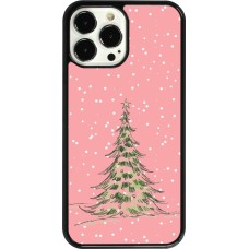 iPhone 13 Pro Max Case Hülle - Christmas 25 Pink Tree