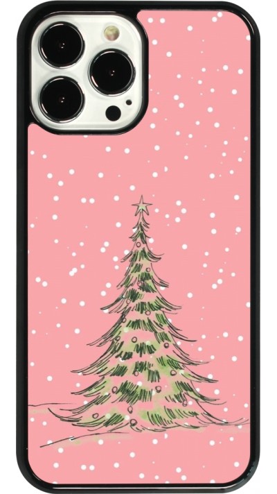 iPhone 13 Pro Max Case Hülle - Christmas 25 Pink Tree