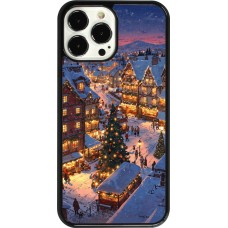 iPhone 13 Pro Max Case Hülle - Christmas 25 Xmas Village