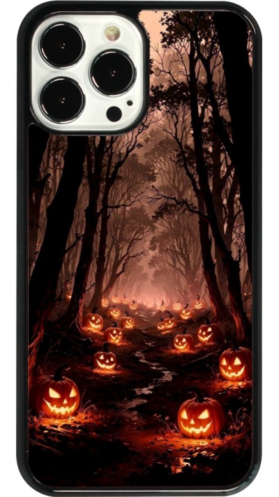 iPhone 13 Pro Max Case Hülle - Halloween 2025 Road of Terrifying Pumpkins