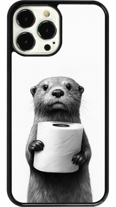 Coque iPhone 13 Pro Max - Loutre papier de toilette