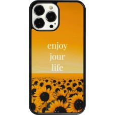 iPhone 13 Pro Max Case Hülle - Summer 2025 Enjoy your life