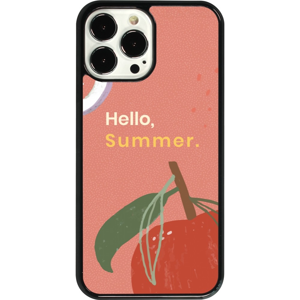 iPhone 13 Pro Max Case Hülle - Summer 2025 Hello summer