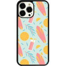 iPhone 13 Pro Max Case Hülle - Summer 2025 Pattern citron