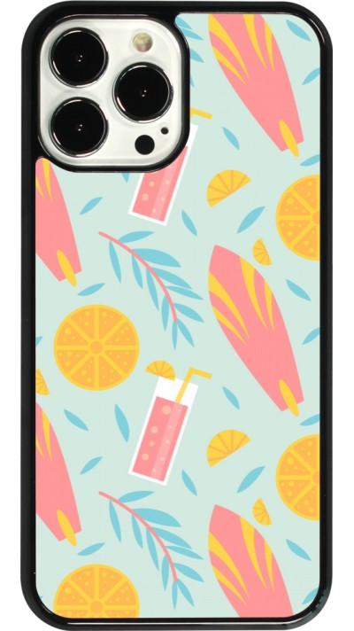 iPhone 13 Pro Max Case Hülle - Summer 2025 Pattern citron