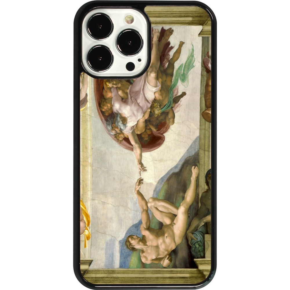 iPhone 13 Pro Max Case Hülle - Kunstbild - Die Erschaffung Adams - Michelangelo