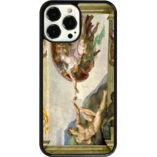 iPhone 13 Pro Max Case Hülle - Kunstbild - Die Erschaffung Adams - Michelangelo