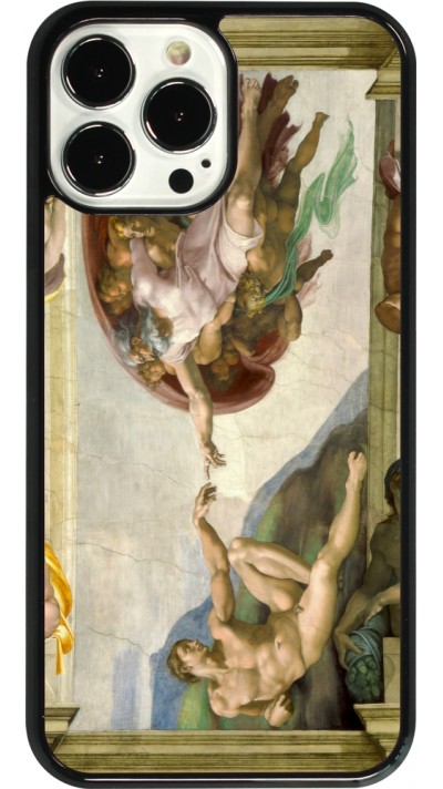 iPhone 13 Pro Max Case Hülle - Kunstbild - Die Erschaffung Adams - Michelangelo