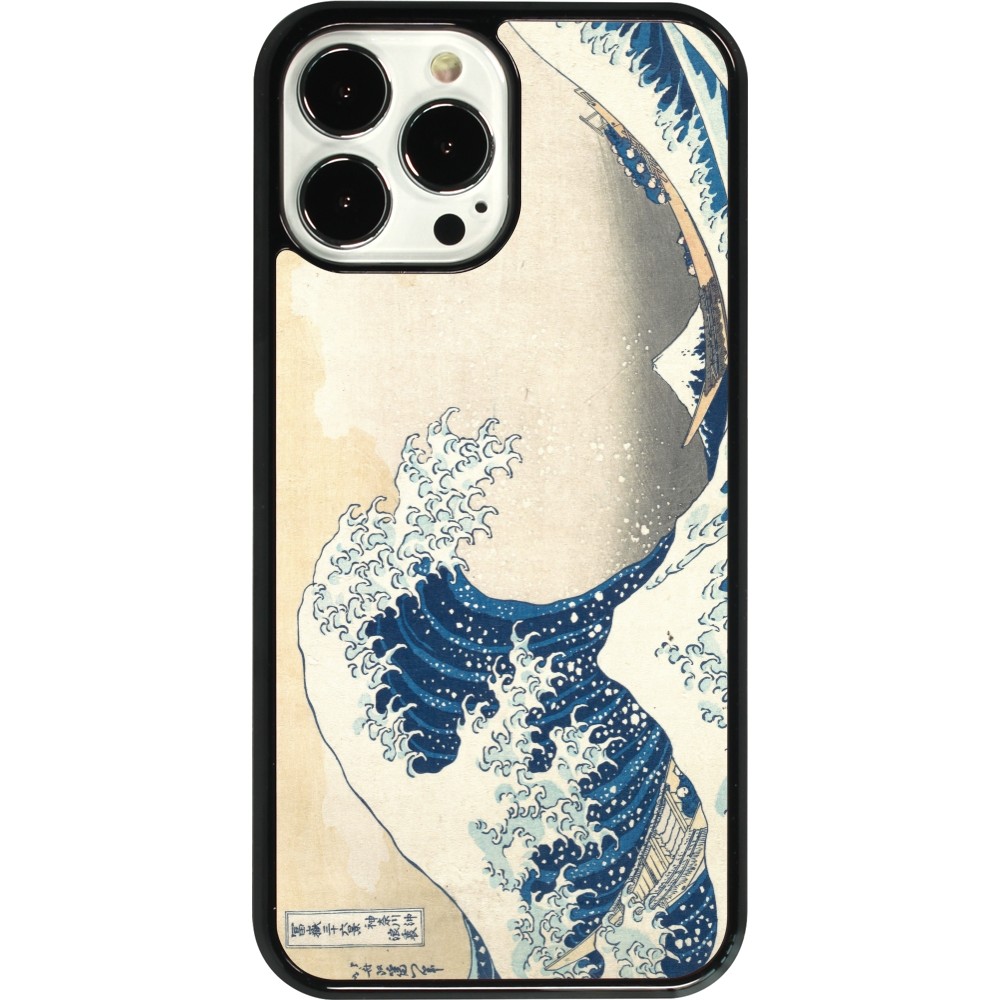 iPhone 13 Pro Max Case Hülle - Kunstbild - Die große Welle vor Kanagawa - Hokusai