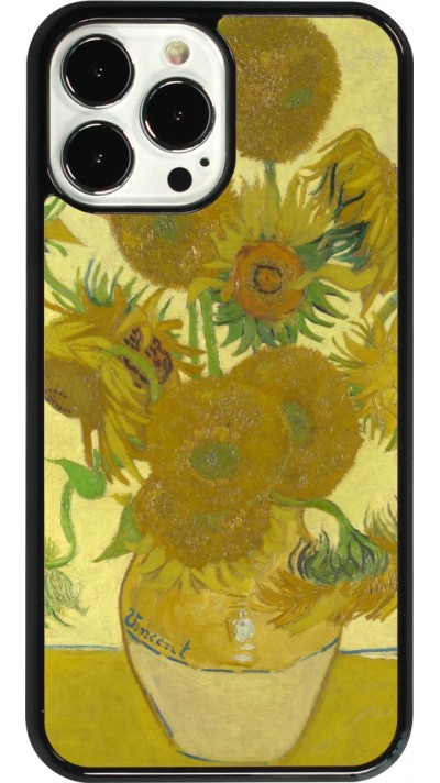 iPhone 13 Pro Max Case Hülle - Kunstbild - Sonnenblumen  - Van Gogh