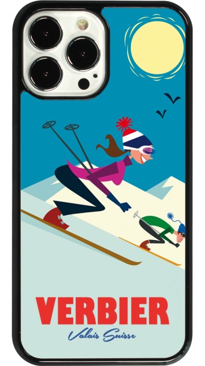 iPhone 13 Pro Max Case Hülle - Verbier Ski Downhill