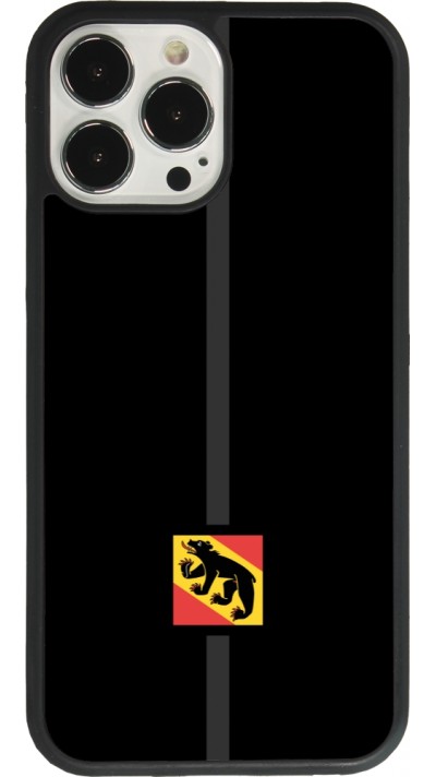 iPhone 13 Pro Max Case Hülle - Silikon schwarz Kanton BE schwarz