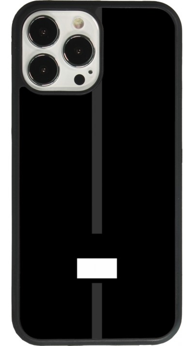 iPhone 13 Pro Max Case Hülle - Silikon schwarz Kanton FR schwarz
