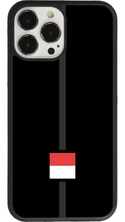 iPhone 13 Pro Max Case Hülle - Silikon schwarz Kanton SO schwarz