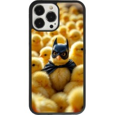 iPhone 13 Pro Max Case Hülle - Silikon schwarz Easter 2026 Chicken Batman