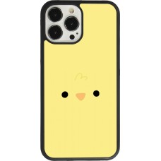 iPhone 13 Pro Max Case Hülle - Silikon schwarz Easter 2026 Little chicken