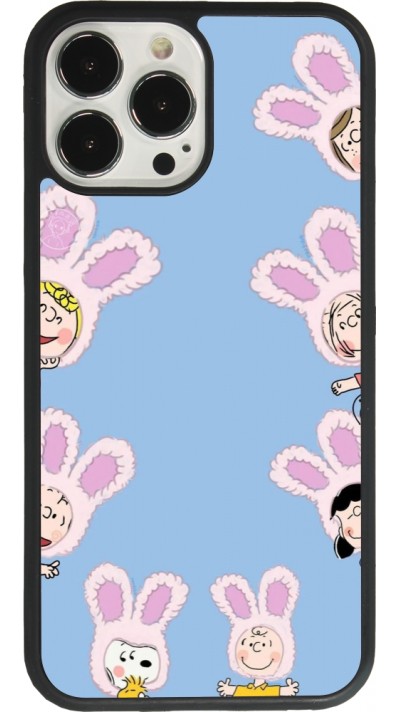 iPhone 13 Pro Max Case Hülle - Silikon schwarz Easter 2026 Snoopy