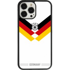 iPhone 13 Pro Max Case Hülle - Silikon schwarz Deutschland 2026 personalisierbares Fussballtrikot