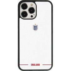 iPhone 13 Pro Max Case Hülle - Silikon schwarz England 2026 personalisierbares Fussballtrikot