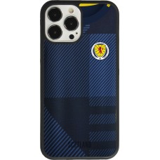 iPhone 13 Pro Max Case Hülle - Silikon schwarz Schottland personalisierbares Fussballtrikot