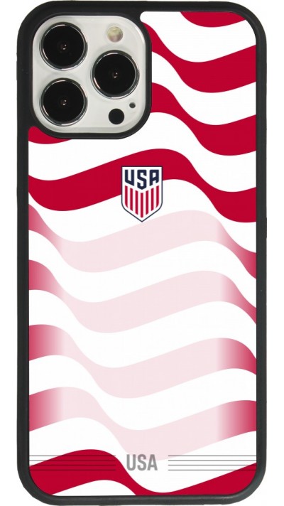 iPhone 13 Pro Max Case Hülle - Silikon schwarz Vereinigten Staaten 2026 personalisierbares Fussballtrikot