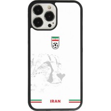 iPhone 13 Pro Max Case Hülle - Silikon schwarz Iran 2026 personalisierbares Fussballtrikot