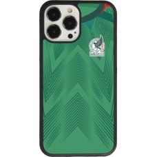 iPhone 13 Pro Max Case Hülle - Silikon schwarz Mexiko 2022 personalisierbares Fussballtrikot