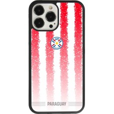 iPhone 13 Pro Max Case Hülle - Silikon schwarz Paraguay 2026 personalisierbares Fussballtrikot