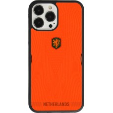 iPhone 13 Pro Max Case Hülle - Silikon schwarz Niederlande 2026 personalisierbares Fussballtrikot
