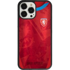 iPhone 13 Pro Max Case Hülle - Silikon schwarz Tschechische Republik personalisierbares Fussballtrikot