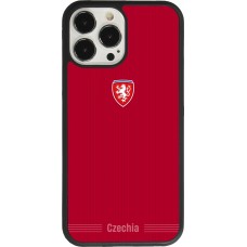 iPhone 13 Pro Max Case Hülle - Silikon schwarz Tschechische Republik 2026 personalisierbares Fussballtrikot