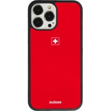 iPhone 13 Pro Max Case Hülle - Silikon schwarz Schweiz 2026 personalisierbares Fussballtrikot