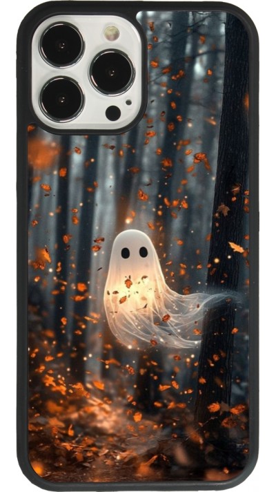 iPhone 13 Pro Max Case Hülle - Silikon schwarz Halloween 2025 Ghost in the forest