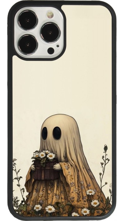 iPhone 13 Pro Max Case Hülle - Silikon schwarz Halloween 2025 Ghost gardener