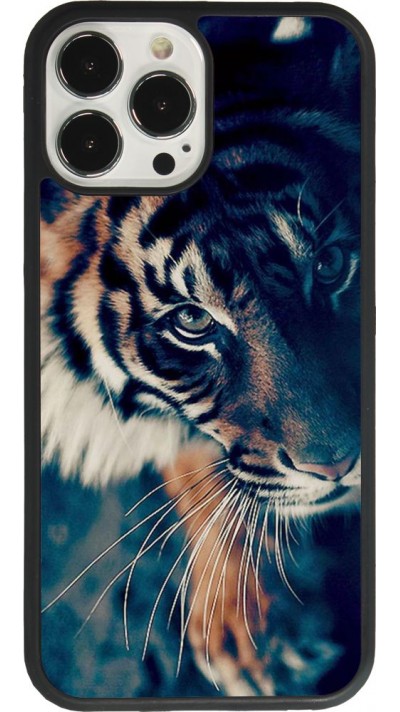 iPhone 13 Pro Max Case Hülle - Silikon schwarz Incredible Lion