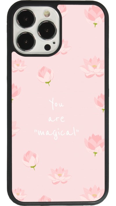 iPhone 13 Pro Max Case Hülle - Silikon schwarz Mom 2023 your are magical