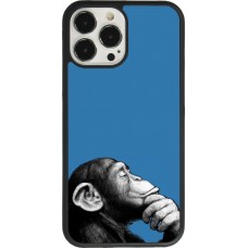 iPhone 13 Pro Max Case Hülle - Silikon schwarz Monkey Pop Art
