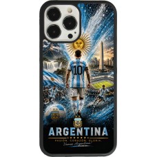 iPhone 13 Pro Max Case Hülle - Silikon schwarz Fussball Argentinien splash 2026