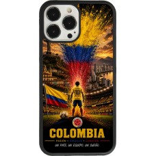 iPhone 13 Pro Max Case Hülle - Silikon schwarz Fussball Kolumbien splash 2026