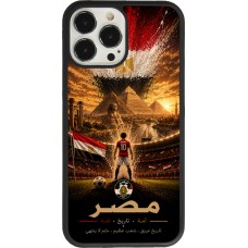 iPhone 13 Pro Max Case Hülle - Silikon schwarz Fussball Ägypten splash 2026