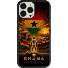 iPhone 13 Pro Max Case Hülle - Silikon schwarz Fussball Ghana splash 2026