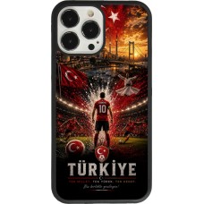 iPhone 13 Pro Max Case Hülle - Silikon schwarz Fussball Türkei splash 2026