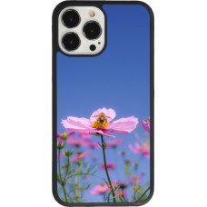 iPhone 13 Pro Max Case Hülle - Silikon schwarz Bee on a flower 2026