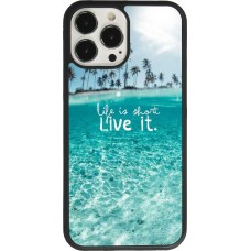 iPhone 13 Pro Max Case Hülle - Silikon schwarz Summer 18 24